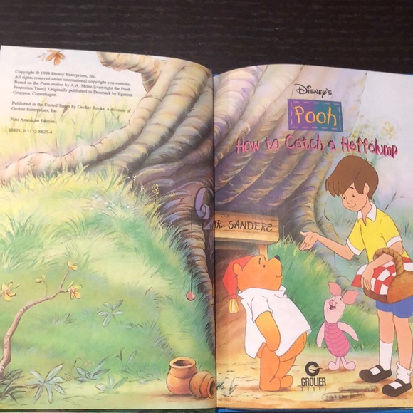 Set of 3 hardcover Disney’s Wonderful World of Reading books- Pooh Piglet Tigger - Picture 5 of 8